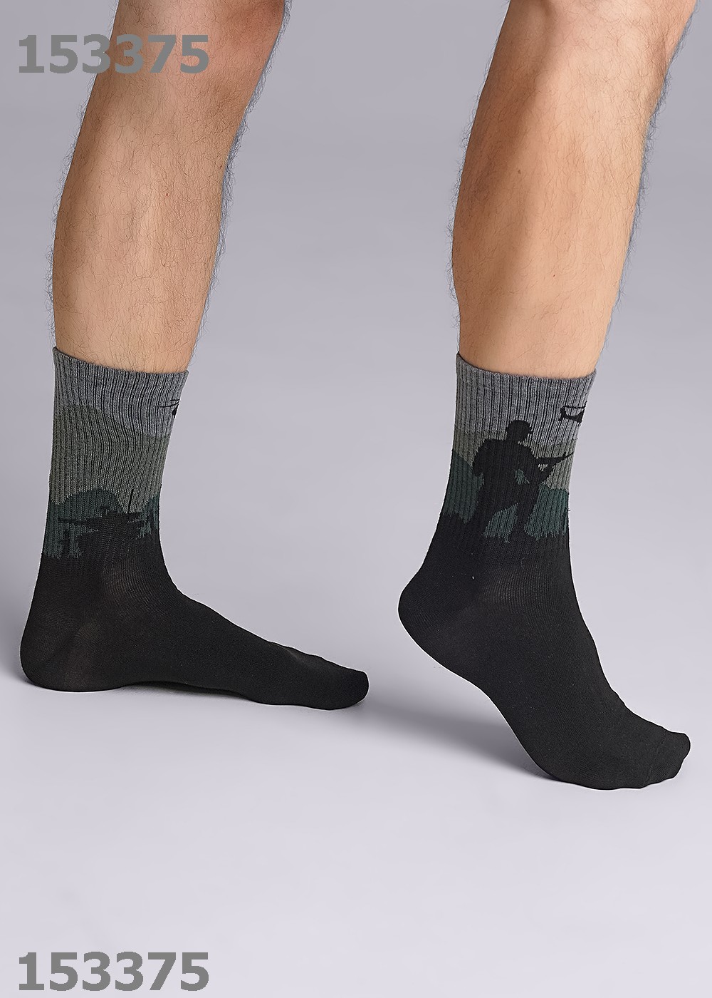 АКЦИЯ 78р. 104р.CLE Носки муж.К3384Л 23Ф хл+эл