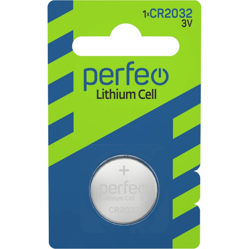 Батарейка Perfeo CR 2032 BL1 (1/30)