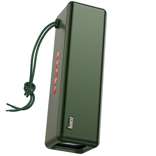 Колонка Hoco HC3, BT-Колонка 2х5W/ 2400mAh/ TF/ USB/ AUX/ FM темно-зеленая