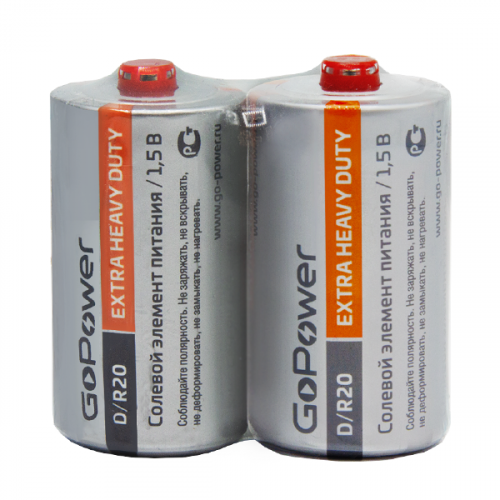 Батарейка GoPower R20 SR2 (12/288)