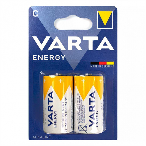 Батарейка Varta HIGH ENERGY 4914 LR14 BL2 (2/20)