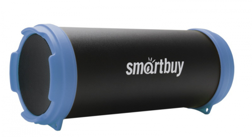 Колонка SmartBuy Tuber MKII черно-синяя bluetooth, MP3, FM, (SBS-4400)