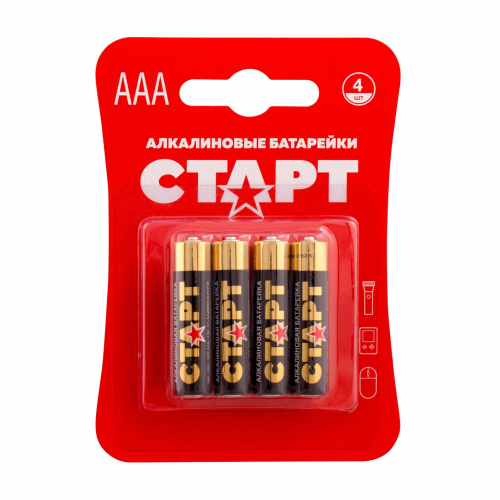 Батарейка Старт LR03 AAА BL4 (4/40/720)