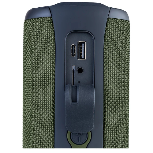 Колонка Perfeо TELAMON зеленая Bluetooth FM, MP3 USB/TF, AUX, TWS, LED, HF, 40W, 4400mAh, (PF_D0340)