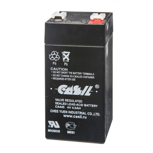 Аккумулятор 4v-4.5Ah Casil (CA 445)
