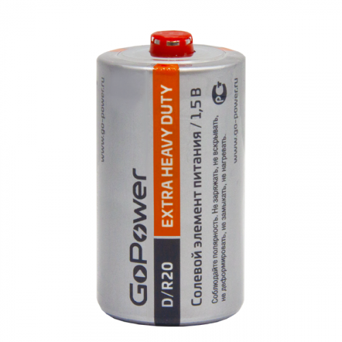 Батарейка GoPower R20 SR2 (12/288)