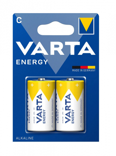 Батарейка Varta Energy 4114 LR14 BL2 (2/20)