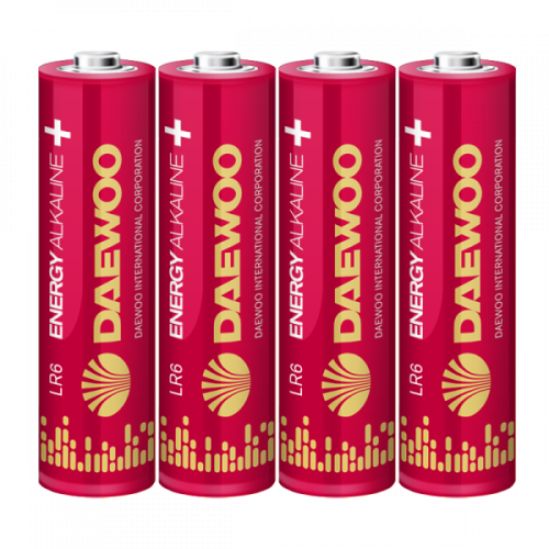 Батарейка Daewoo LR06 Energy Alkaline AA SR4 (96/384)