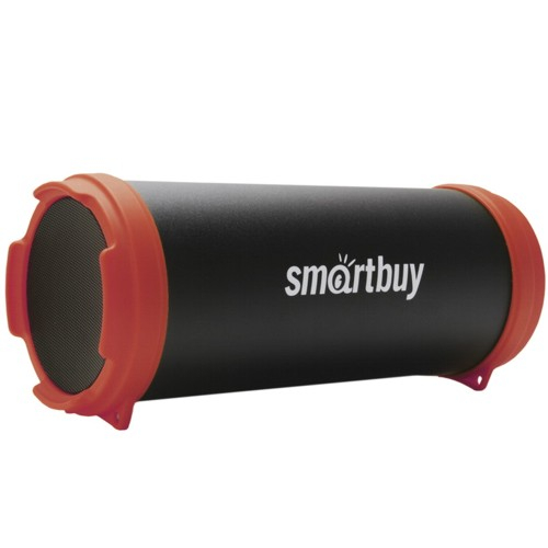 Колонка SmartBuy Tuber MKII черно-красная bluetooth, MP3, FM, (SBS-4300)