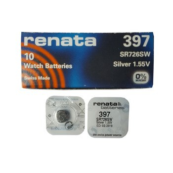 Батарейка Renata SR726SW 397 (1/10)