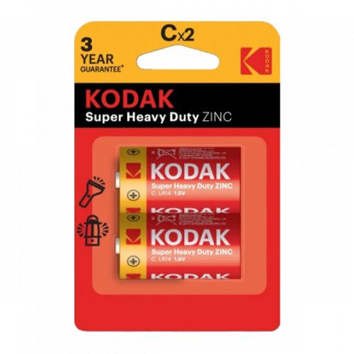 Батарейка Kodak R14 BL2 (2/20/200)