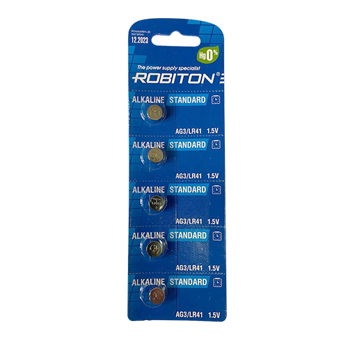 Батарейка Robiton AG 3 BL5 (5/100)