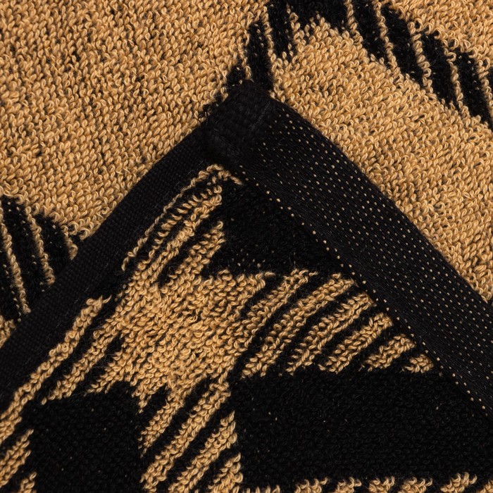 Полотенце махровое Этель «Клетка» 70×130 см, 420 г/м², 100% хлопок