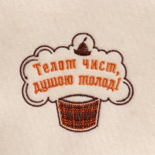 Шапка для бани 