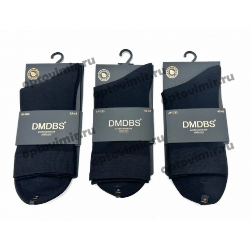 Носки мужские Dmdbs классические в коробке модал черные AF-033