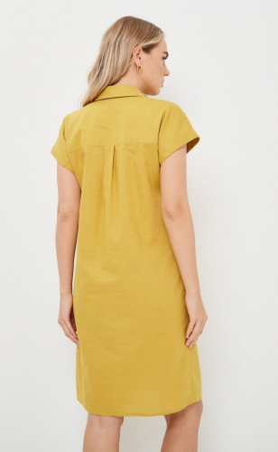 Платье F212-0322-1 mustard