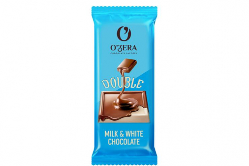 «O'Zera», шоколад Double Milk & White chocolate, 24 г (упаковка 30 шт)