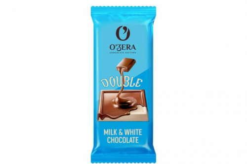 «O'Zera», шоколад Double Milk & White chocolate, 24 г (упаковка 30 шт.)