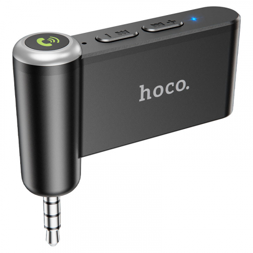 AUX Bluetooth адаптер Hoco E58 беспроводной, черный