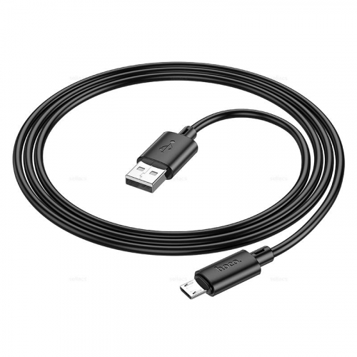 Кабель Hoco X 88 USB A, microUSB B, ПВХ, черный 1м, в коробке (34)