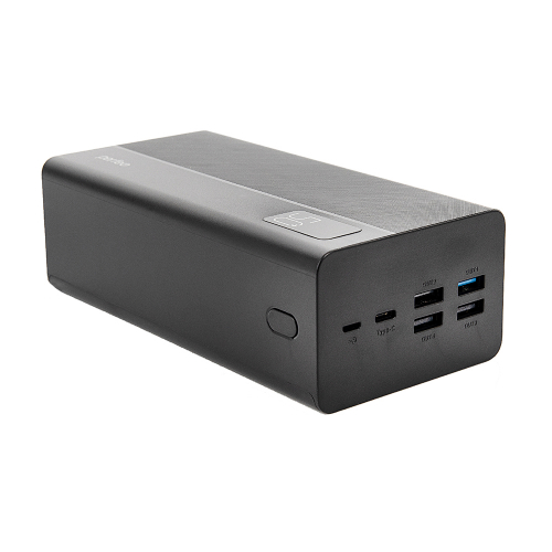 Портативный аккумулятор PowerBank Perfeo MOUNTAINS (50000mAh PD20W,QC3.0, 4*USB A) черный (PF_B4887)