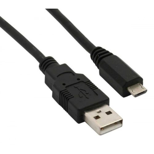 Кабель VS USB A, microUSB B, 0,5 м в пакете (U005)
