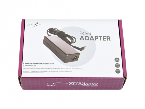 Сетевое зарядное Vixion для ноутбука Dell 19.5V 4.62A (штекер 4.5 х 3.0 )
