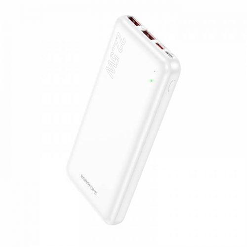 Портативный аккумулятор Power Bank Borofone BJ38 10000mAh, PD20W+QC3.0, белый