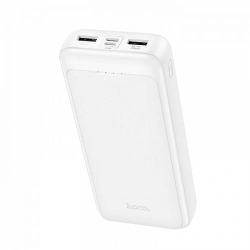 Портативный аккумулятор Power Bank Hoco J111A 20000mAh 2USB A, 2.1A, белый