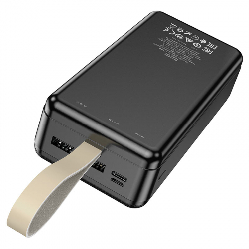 Портативный аккумулятор Power Bank Hoco J91B 30000mAh 2USB A, Type-C, черный