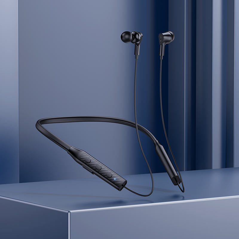 Гарнитура Borofone BE59 bluetooth вакуумная спортивная черная (90)