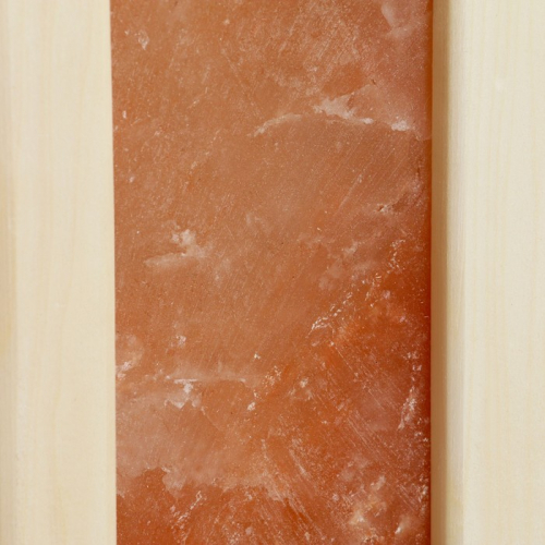 Абажур с гималайской солью 3 плитки, липа, 32,5х40,5х12,5 см