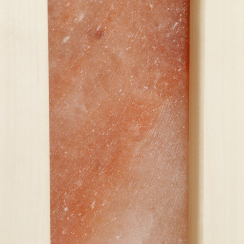Абажур с гималайской солью 1 плитка, липа, 29х40х13 см