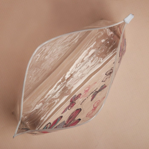 Косметичка из прозрачного PVC «Бабочки»