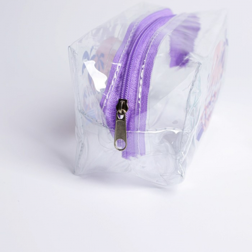 Косметичка-пенал из прозрачного PVC «Носи солнце в себе», 14х8 см