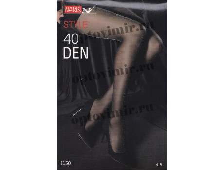 Колготки женские Naris Style 40d фантазийные люрекс I150