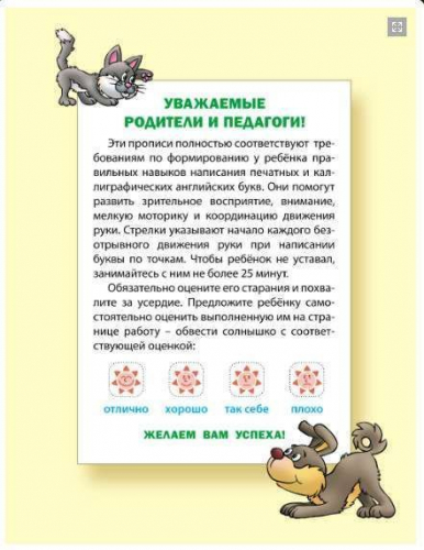 Прописи классические. Пишем английские буквы 6-7 лет