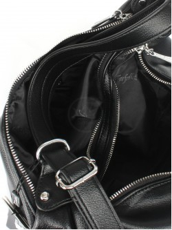 Сумка женская искусственная кожа FR-5051-L, (рюкзак change), 2отдела, черный SALE 258351