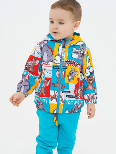 1483 р.  2797 р.  Куртка детская текстильная с полиуретановым покрытием для мальчиков (ветровка)