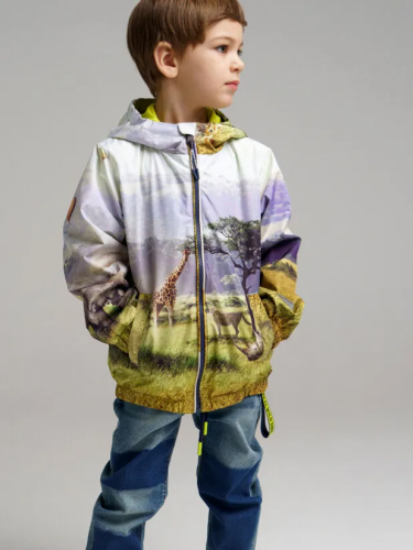 1903 р.  3835 р.  Куртка текстильная с полиуретановым покрытием для мальчиков (ветровка)