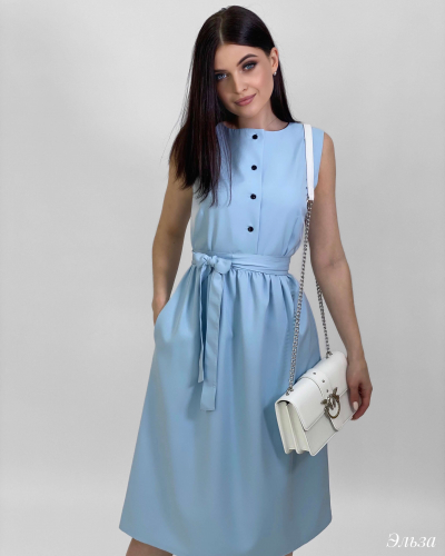 Платье «Эльза» (голубой)