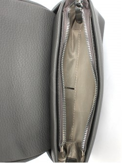 Сумка женская искусственная кожа XHD-9640, 1отд, плеч/ремень, серый 257001