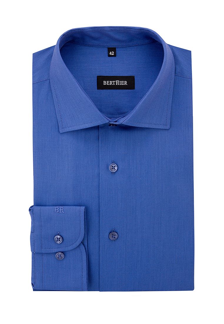 Сорочка мужская длинный рукав BERTHIER PARIS-007042/ Fit-M(2)