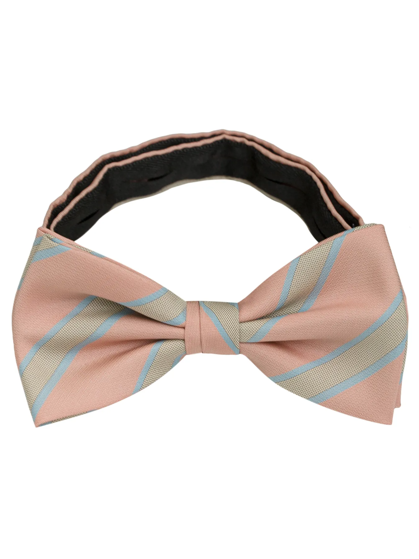 Галстук-бабочка мужской CASINO Casino-poly персик-гол.512.1.640