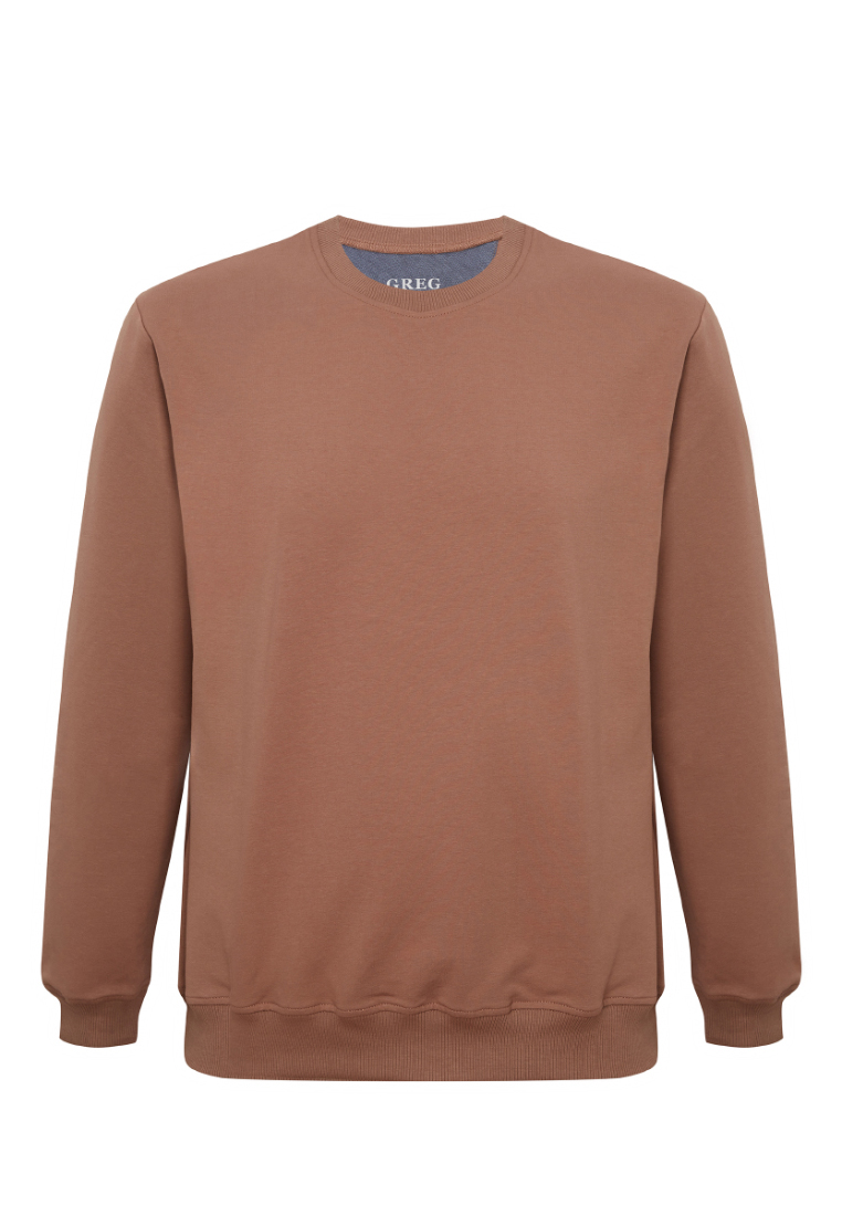 Свитшот мужской GREG G121-OZ02-02 (кофейный)