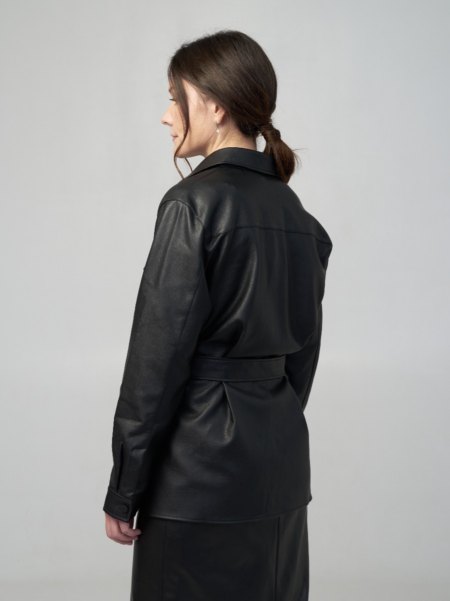 Жакет жен. T-lab TL-JT-0017PU-чёрный