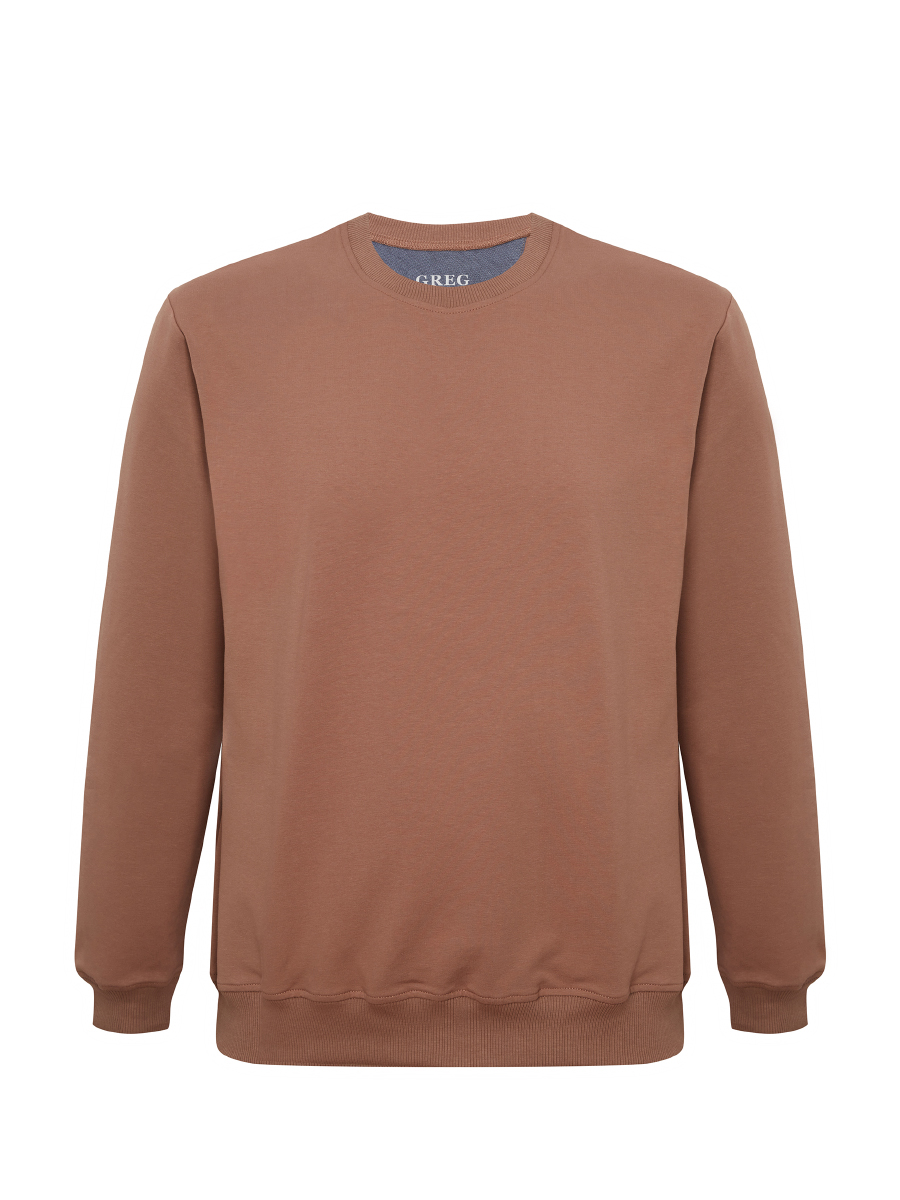 Свитшот мужской GREG G121-OZ02-02 (кофейный)