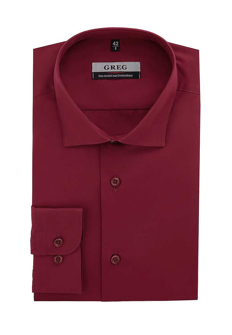 Сорочка мужская длинный рукав GREG 630/139/CH/Z