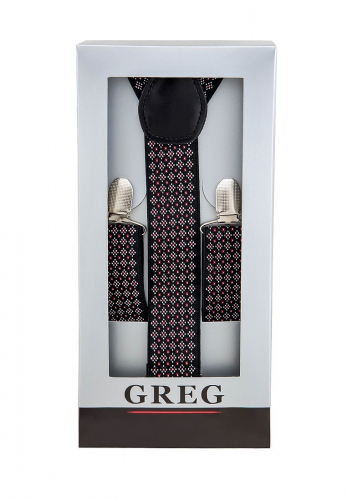 Подтяжки мужские в коробке GREG G-1-67