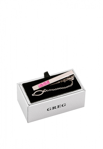 Зажим для галстука в подарочной коробке GREG 155987